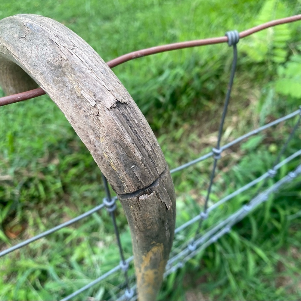 Antique Vintage Weathered Wood Cane Home Decor - Picture 3 of 6